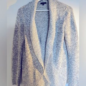 Buttonless flowy grey melange cardigan DYNAMITE XS